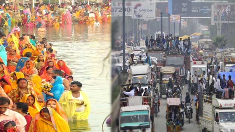 Traffic Advisory by Delhi Police regarding Chhath Puja