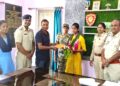 Medal winner felicitated