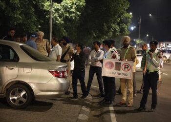 Chandigarh Traffic Police conducted Awareness