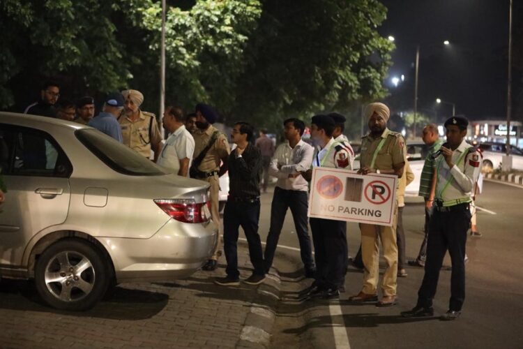 Chandigarh Traffic Police conducted Awareness