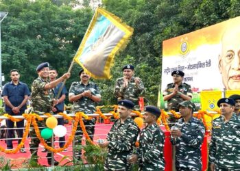 “147th Birth Anniversary”, CRPF organizes 75 KM-Long Bike Rally