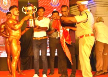 Mr. Kerala Police 2022  contest, DGP visited