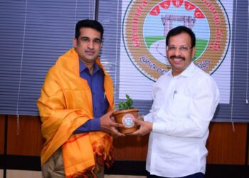 NAI Telangana Leader Pavan Kumar received greetings