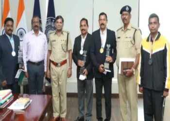 AP Police won medals at National level in Sports!