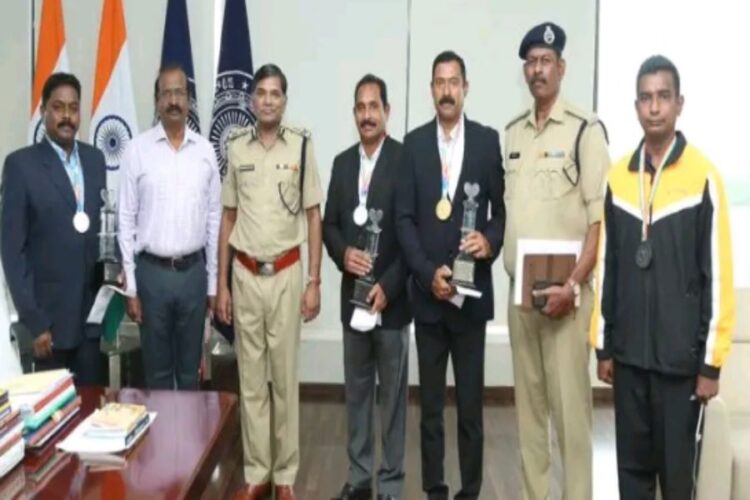 AP Police won medals at National level in Sports!