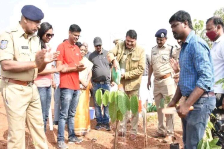 CP Rachakonda Inaugurated the Dense forest plantation