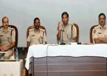AP DGP held review meeting with police officers