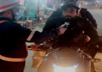 Action by Siliguri Traffic Police