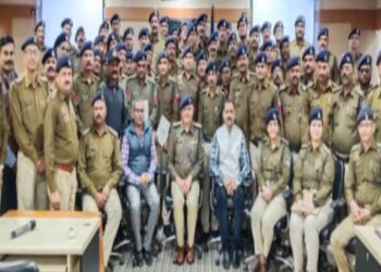 Completion of  induction course of acting head constables