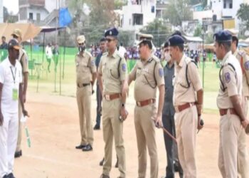 CP Rachakonda inspected the Police recruitment process