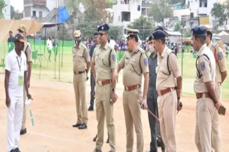 CP Rachakonda inspected the Police recruitment process