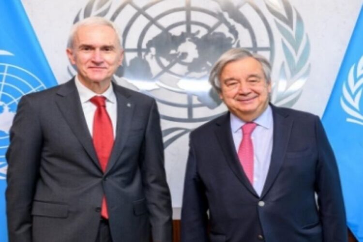 Meeting held by UN and INTERPOL Secretaries Generals
