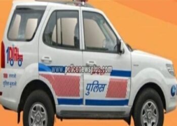 Police came to the rescue of a sick person