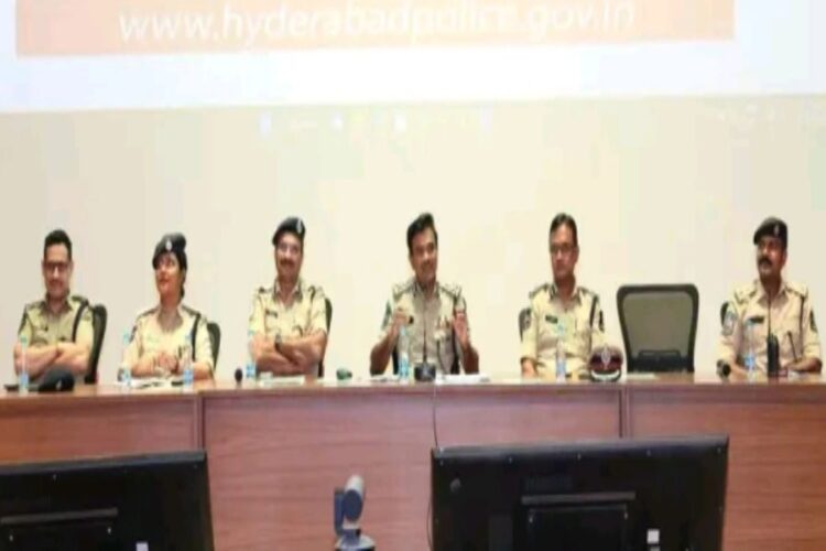 Hyderabad CP launched an online licensing system
