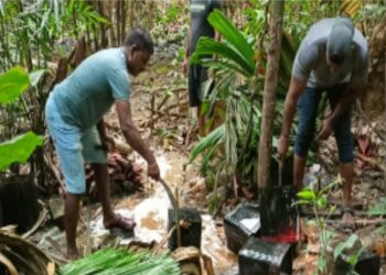 Andaman Police conducted combing operation on illicit liquor