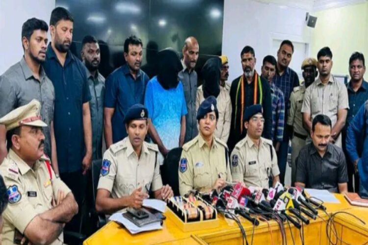 Hyderabad Police arrested drug Peddlers