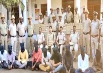 Bidar Police arrested accused with liquor
