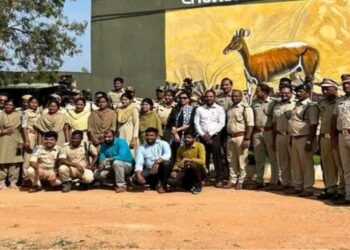 Awareness conference on fires in forests held in Amrabad.