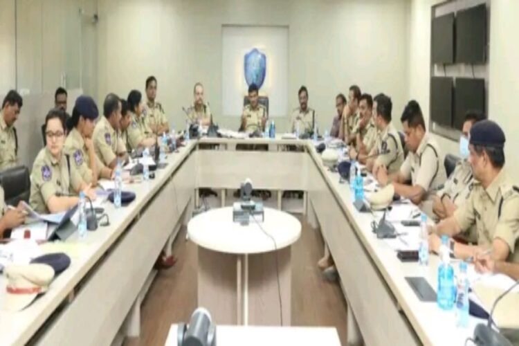 Hyderabad CP presided over a high-level meeting