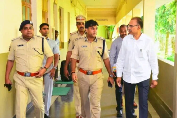 Security arrangements supervised by Vijayawada CP