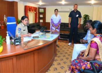 Barossa for victims with Police Grievance Day –  District S.P Ms. K.Apoorva Rao I.P.S