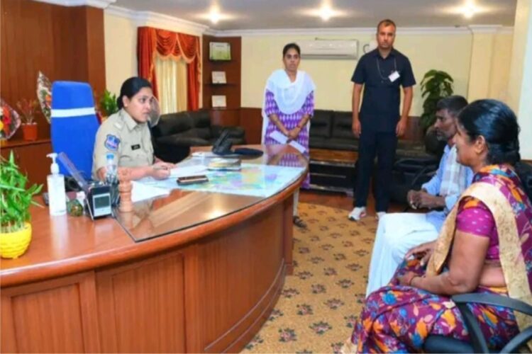 Barossa for victims with Police Grievance Day –  District S.P Ms. K.Apoorva Rao I.P.S