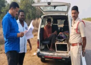 AP Police helped a man from Odisha