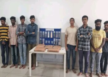 Hyderabad Police apprehended accused persons with drugs