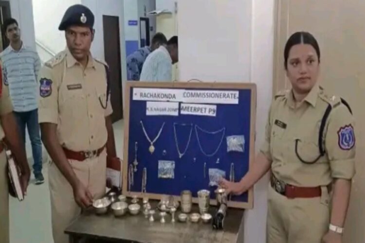 Petty Offenders turned to be House Burglars nabbed by Meerpet Police