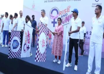 “Embrace Equity” run organised by Hyderabad City Police