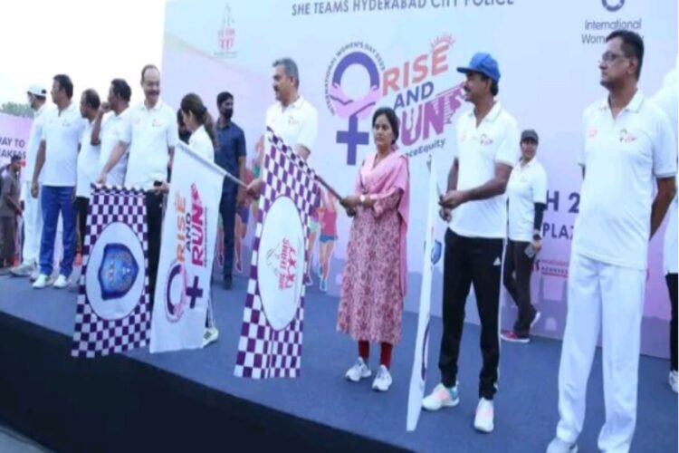 “Embrace Equity” run organised by Hyderabad City Police