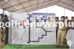 SP conducted a briefing on the duties of the police personnel