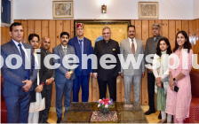 Police farewell party