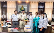 Congratulating Ms. Someya Kumari