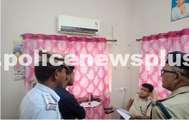 CP Inspects Traffic Police Station