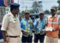 Heat relief for Police personnel