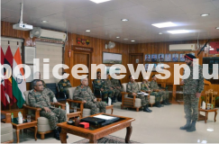 COAS Reviews Manipur Security