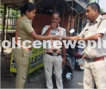 Police provided with essentials during duty