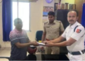 Lost phones returned by Police