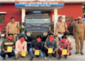 Police Maintaining Ganga Ghats Dignity