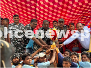 Football competition in naxal-affected village
