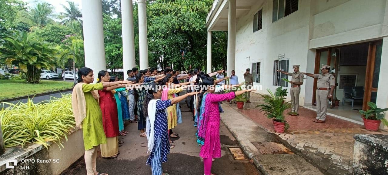 Karnataka State Police administered the OATH to the staffs