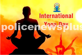 Police Units Observe Yoga Day