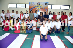 Yoga Day Celebration: Enthusiasm