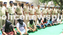 AP Police Bust Red Sanders Smuggling Gang