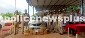 Big Ganja Bust: Rs.1.18 Cr Seized