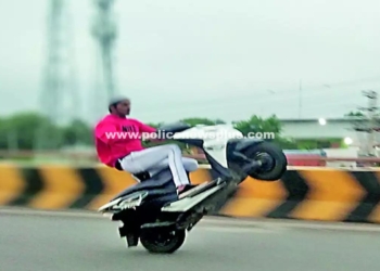 A special police team arrested six people who were wheeling on different roads of Bengaluru