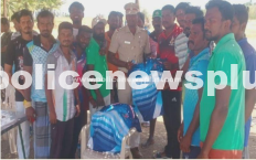 Youth Instructed by Assistant Inspector of Police