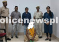 Lady caught with illegal ganja