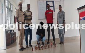 Police Crackdown on Illegal Liquor